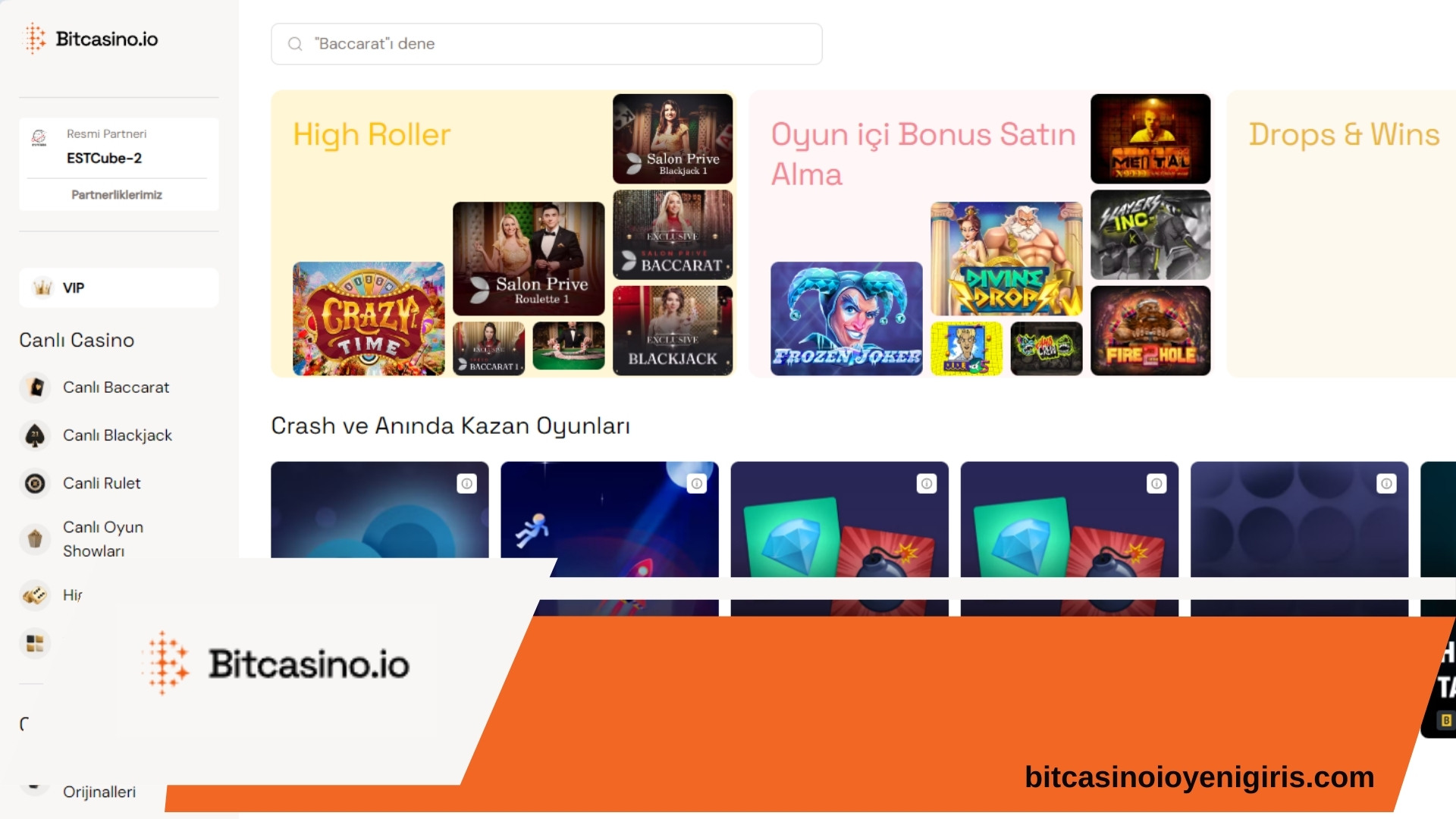 Bitcasino.io Canlı Bahis